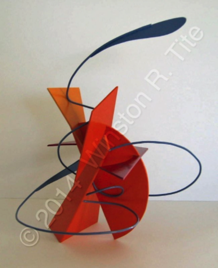 In & Around
Illustration Bd., Bristol Bd.,
Alum. Wire, Paint
7 7/8&rdquo;L. x 6 5/8&rdquo;W. x 8&rdquo;H.
2014